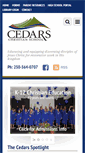 Mobile Screenshot of cedars.bc.ca